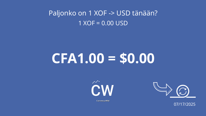 XOF To USD Convert CFA Franc BCEAO To US Dollar Now Currency Wiki xof-to-usd-convert-cfa-franc-bceao-to-us-dollar-now-currency-wiki